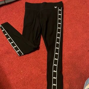 pink leggings